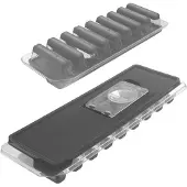 Orion Siliconen ijsblokjesvorm met deksel 26,5 x 9,5 cm