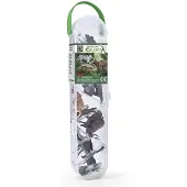Collecta Figurine Mini Set - 12 Wilde Dieren - Wilde Dieren - Handgeschilderd - Miniatuur