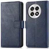 IMoshion Luxe Bookcase voor de OnePlus 13 - Donkerblauw