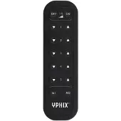 Yphix RF Afstandsbediening tbv LED Dimmers CV-5ZD CC-350-5ZD en CC-700-5ZD zwart