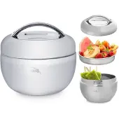 Orion APPLE stalen lunchthermosfles 2 liter