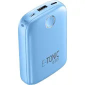 Cellularline Powerbank E-Tonic 10 000 mAh Blauw
