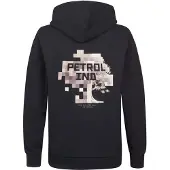 Petrol Industries Sweatshirt 'Puget' beige / mauve / zwart / wit