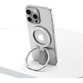 Rixus RXPH20S Mobile Phone Holder With MagSafe Silver
