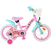 Volare Paw Patrol Kinderfiets - Meisjes - 14 inch - Roze