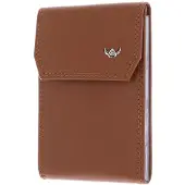 Golden Head Leren kaarthoes Polo RFID Protect Kartenetui 4425 Cognac bruine
