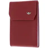 Golden Head Leren kaarthoes Polo RFID Protect Kartenetui 4425 Rot donkerrood