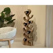 LivingFurn - Suar wijnrek - naturel
