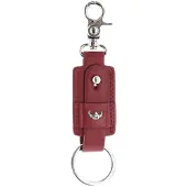 Golden Head Leren sleutelhanger Polo Schlüsselanhänger 5156 Rot donkerrood
