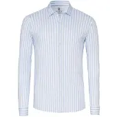 Desoto Overhemd lichtblauw / offwhite