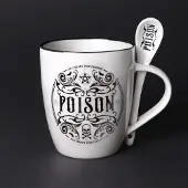 Alchemy - Poison Mok/beker met lepel set - Wit