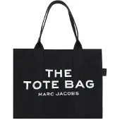 Marc Jacobs Zwarte Katoenen Schoudertas
