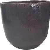 Mica Decorations Bloempot bruin H31,5xD34cm