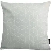 Gek op kussens! Sierkussen geometric mint | 45 x 45 cm | katoen/polyester