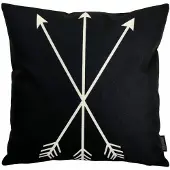 Gek op kussens! Sierkussen arrows / pijlen | 45 x 45 cm | katoen/linnen