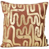 NOVÉE Naja oxido | 45 x 45 cm | kussenhoes | velvet/viscose