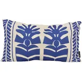 Gek op kussens! Tova blauw | 30 x 50 cm | kussenhoes | katoen/linnen