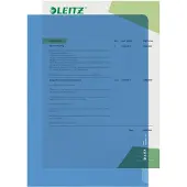 Leitz Standard L-map A4 Blauw PP (Polypropeen) 130 micron 100 Stuks