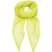 Premier Dames/vrouwenwerk Chiffon Formele Sjaal (Kalk)