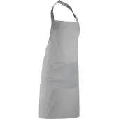 Premier Dames/Dames Kleuren Bipschort Met Zak / Werkkleding (Pakket van 2) (Zilver)