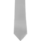 Premier Herensatineband (smal blad) (pakje van 2) (Zilvergrijs)