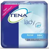 Tena inlegkruisjes voor urineverlies - Gemiddelde incontinentie - Verpakking van 10