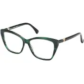 Max mara MM5036 54/14/140 Groene hoorn Voorzijde acetaat DAMES MM5036
