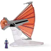 Star Wars Micro Galaxy Squadron Light Armor Class ASAJJ VENTRESSS GINIVEX Starfighter - 3-inch voertuig met 1-inch Asajj Ventress Micro-figuur