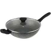 Salter Megastone 28 cm Wok – Antiaanbaklaag – gesmeed aluminium