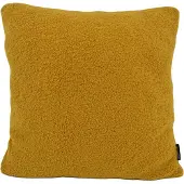 Gek op kussens! Teddy oker | 45 x 45 cm | kussenhoes | polyester