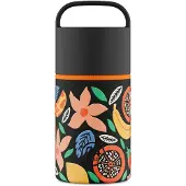 24Bottles Drinkfles 'Spin' gemengde kleuren / zwart