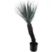 Buitengewoon Boet Yucca Rostrata Cuba in pot groen 90 cm kunstplant
