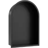Boss & Wessing Inbouwnis Ovaal BWS Albert 30x45x10 cm Mat Zwart