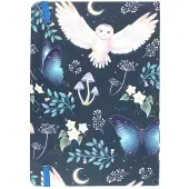 Something Different - Night Flight Owl A5 Notitieboek - Multicolours