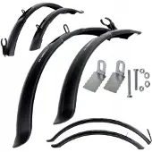 Simpla NEXT MTB Spatborden Fietsen 26-28 inch Universeel Zwart