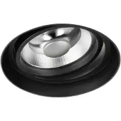 Yphix Inbouwspot Venezia AR111 rond zwart kantelbaar trimless verzonken