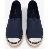 WITTCHEN Espadrilles - Brede Neus - Navy Blauw - Textielmateriaal