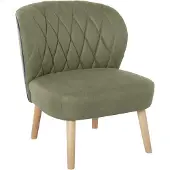 Notio Living Vernon-Loungestoel - Groenblauw Stof