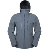 Mountain Warehouse Heren Kailash 2.5 Laagse Waterdichte Jas (Donkergrijs)