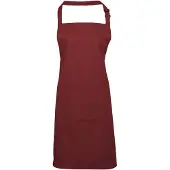 Premier Dames/Dames Kleuren Bipschort Met Zak / Werkkleding (Pakket van 2) (Bourgondië)