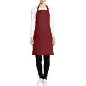 Premier Dames/Dames Kleuren Bipschort Met Zak / Werkkleding (Bourgondië)