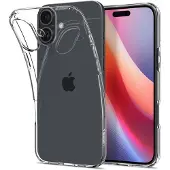 Spigen Liquid Doorzichtig iPhone 16 Plus Hoesje Transparant