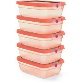 EMSA oneClick N1231800, Sada, Rechthoekig, 1,2 liter, Oranje, Duitsland, 1,31 kg