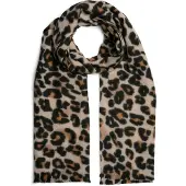 Pieces Sjaal 'PCJORNA' beige / sand / zwart