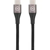BlueBuilt Usb C naar Usb C Kabel 3m Nylon Zwart
