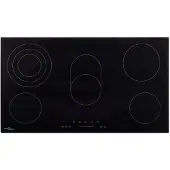 vidaXL Keramische kookplaat 5 kookzones aanraakbediening 8500 W 77 cm