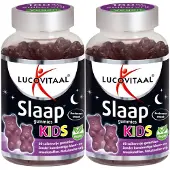 Lucovitaal 2x Slaap Gummies Kids Bosbessen 60 gummies