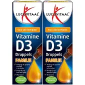 Lucovitaal 2x Vitamine D3 Druppels Familie 50 Ml