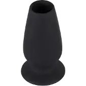 You2Toys - anale plug met tunnel - hol van binnen - zwart