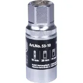 Kukko Tapeinduitdraaier | geschikt voor bout -d. 8 mm | lichaam-d. 25 mm | lengte 60 mm | 1 stuk - 53-8 53-8
